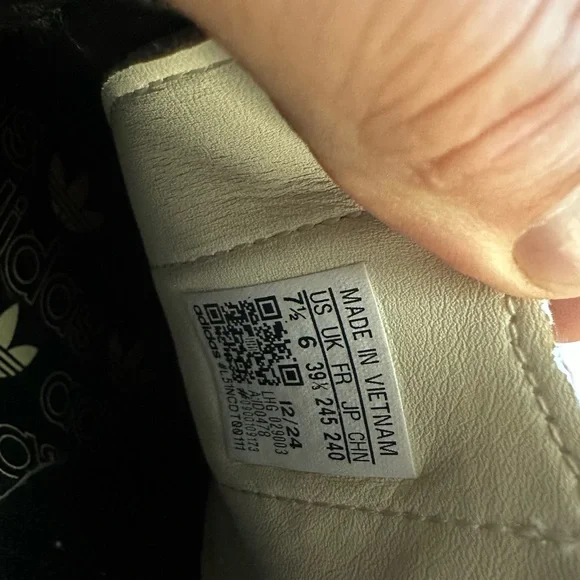 Adidas Samba Black and White Sneakers - Picture 8 of 9